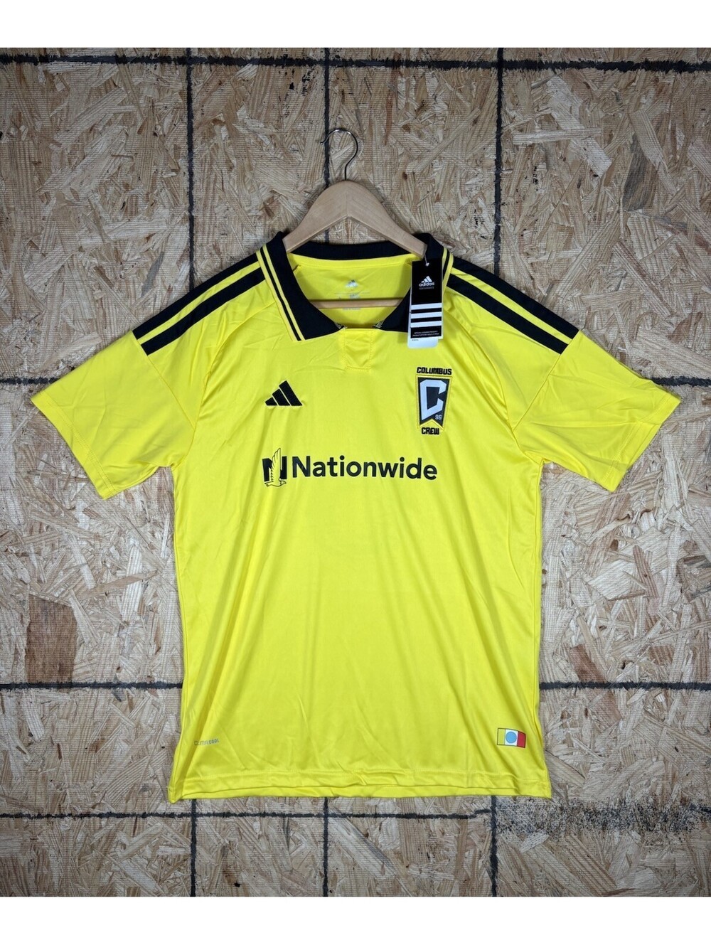 Adidas Columbus Crew Nagbe #6 Yellow MLS Soccer Jersey Men’s 2XL NWT